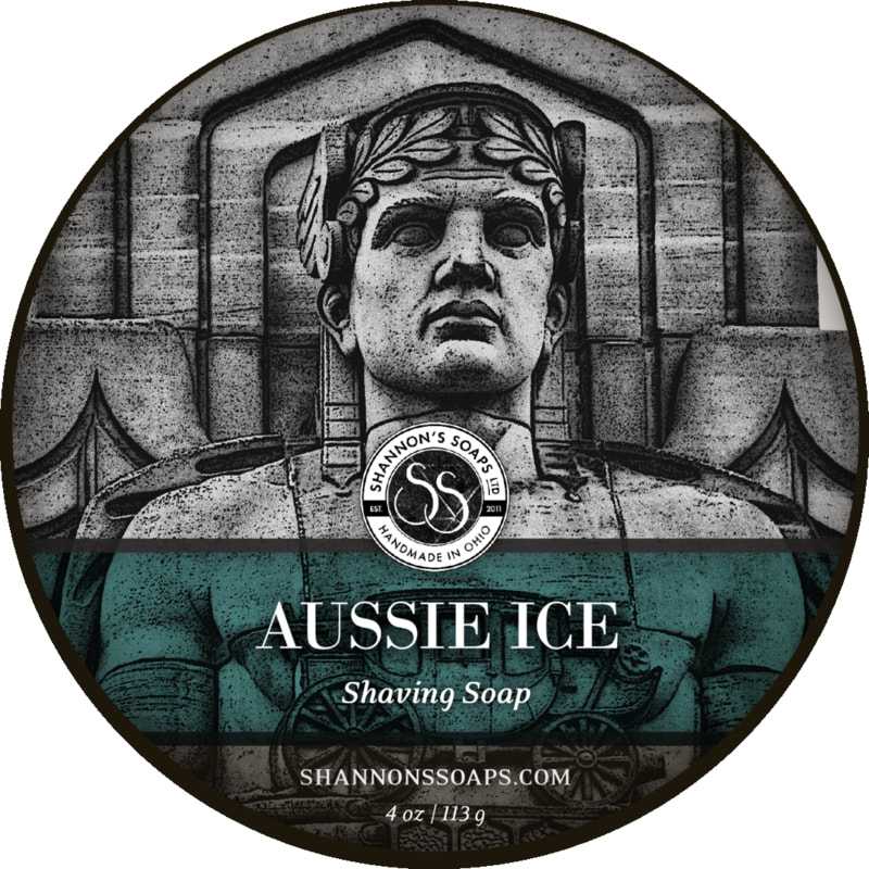 Aussie Ice Artisan Shaving Soap